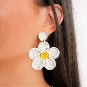 Daisy Flower Earrings